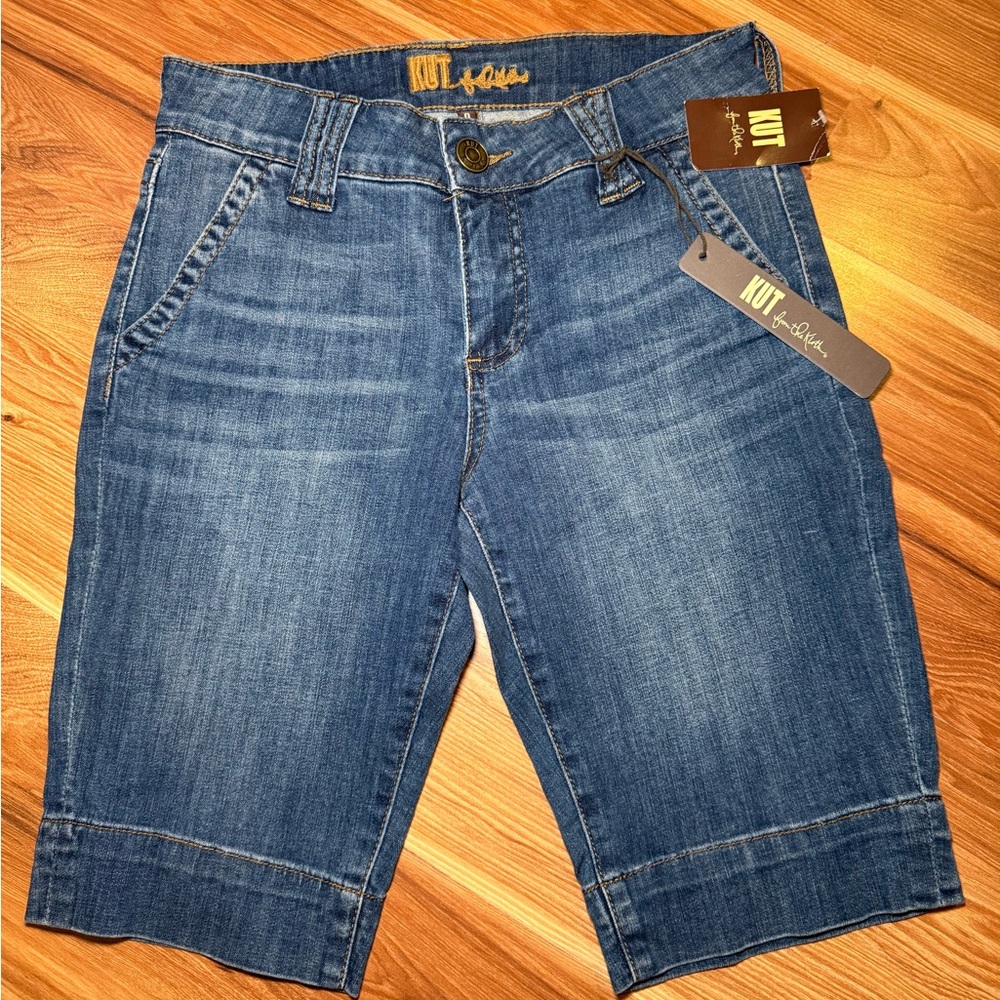 Kut from the Kloth Denim Bermuda Shorts